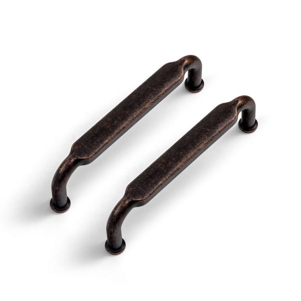 Goo-Ki 12-Pack Distressed 3-3/4 in. (96mm) Vintage Antique Oil Rubbed Bronze Zinc Alloy Cabinet Bar Pulls Goo-Ki 12-Pack Distressed 3-3/4 in. (96mm) Vintage Antique Oil Rubbed Bronze Zinc Alloy Cabinet Bar Pulls