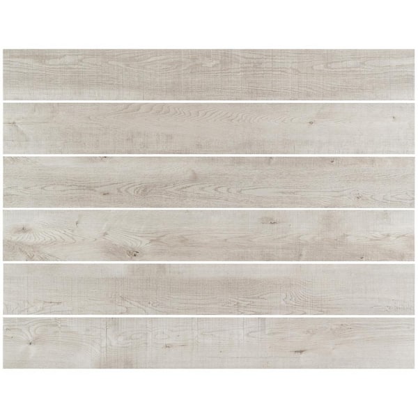 Take Home Sample - Lexington 28 mil Misty Sky 6 in. x 12 in. Loose Lay Luxury Vinyl Plank Flooring