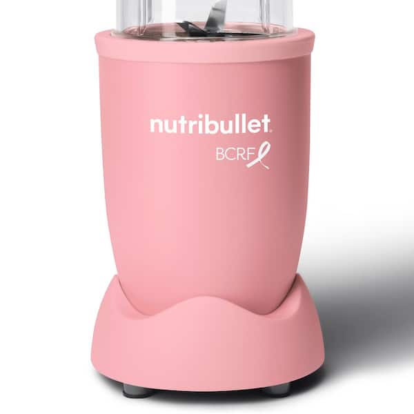 NutriBullet Pro BCRF Exclusive 12-Piece Personal Blender in Matte Soft Pink  NB9-1201BCRF - The Home Depot