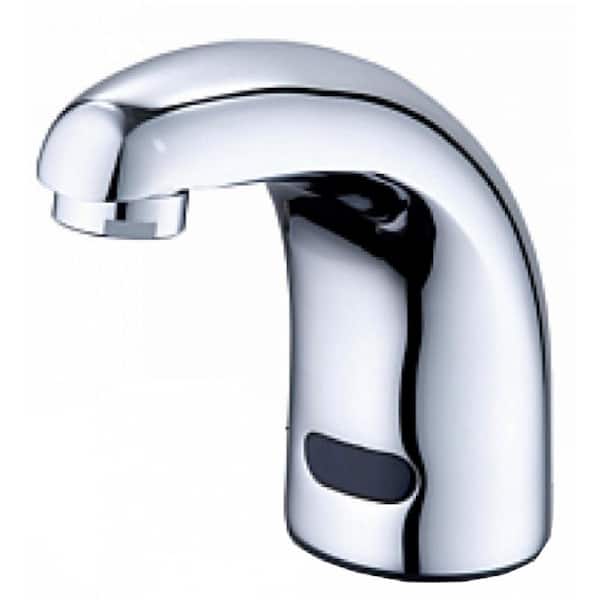 Unbranded Commercial Metering Single Handle Bathroom Sink Faucet in Brass 16GS-36048
