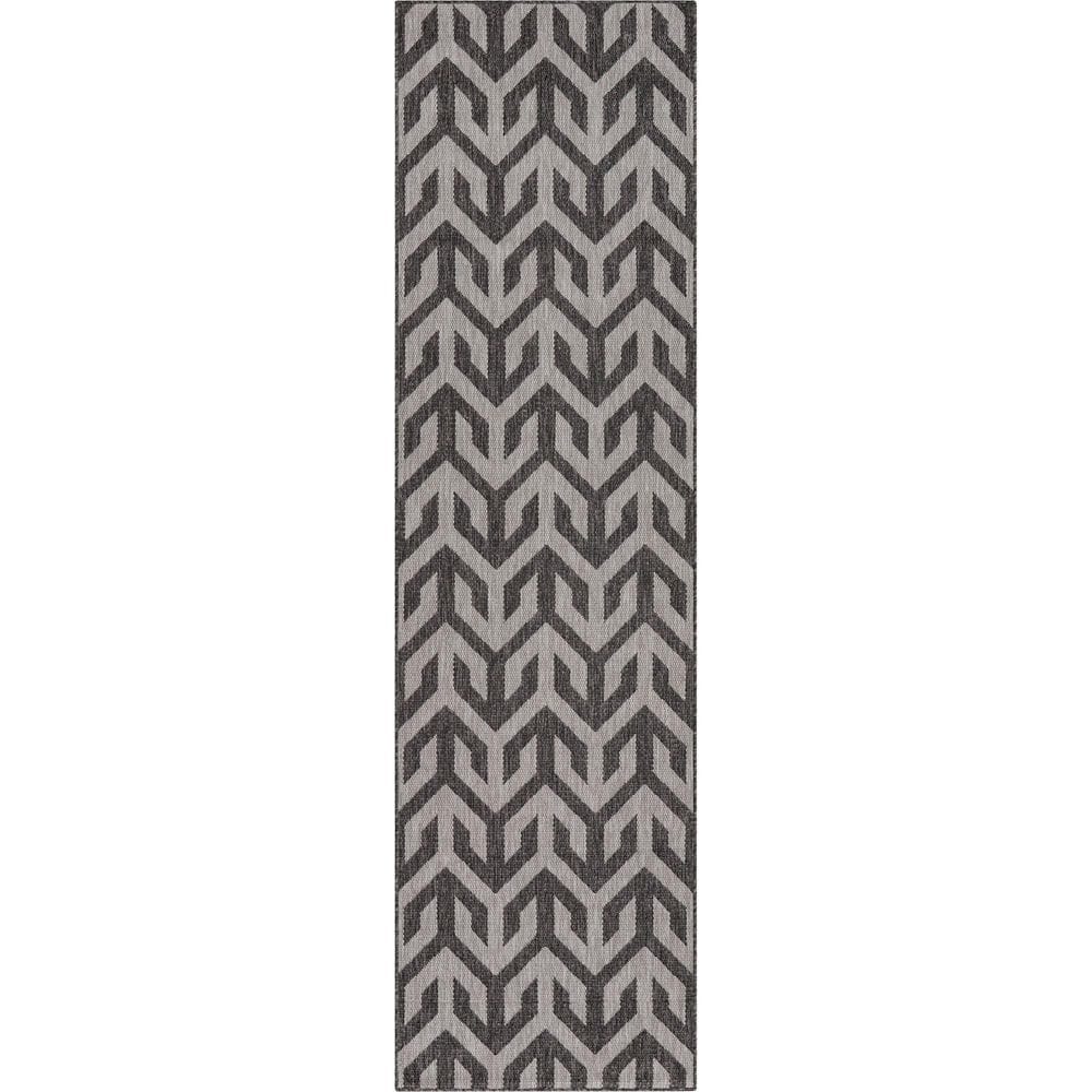 Well Woven Medusa Atlantis Grey 2 ft. 7 in. x 9 ft. 10 in. Runner