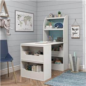 Kids Desk Gami Moov White Student Desk for Kids by Gautier