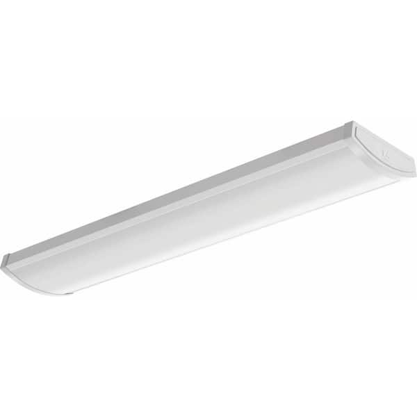 4 ft. 5240 Lumens Integrated LED Bright White Wraparound Light, 4000K 4 ft. 5240 Lumens Integrated LED Bright White Wraparound Light, 4000K