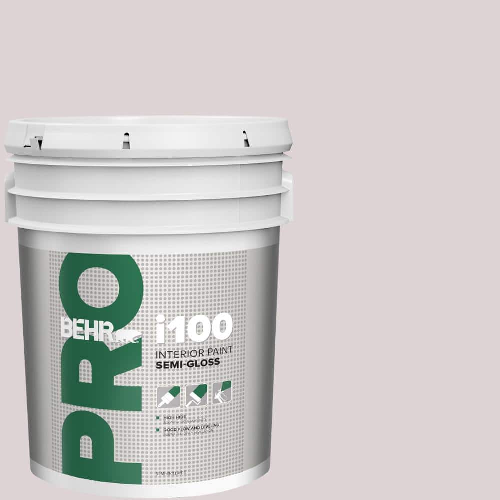 5 gal. #100E-2 Mauve Mist Semi-Gloss Interior Paint price history on PriceWatchPro