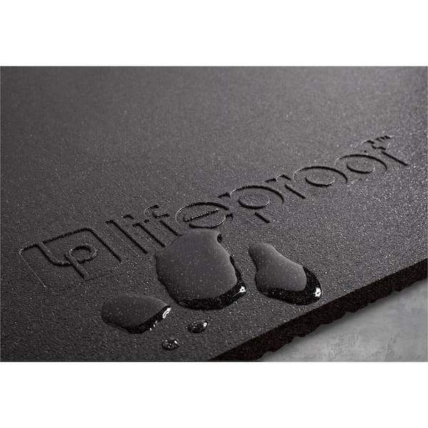 Lifeproof 7/16 in. Thick Waterproof Premium Plus Carpet Cushion with Air Channels