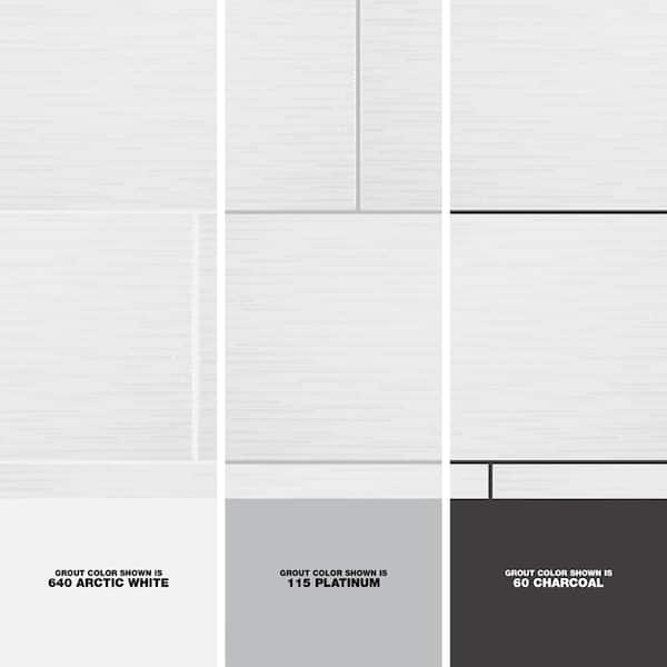 Jeffrey Court Dragonfly White 10 in. x 20 in. Glossy Ceramic Wall