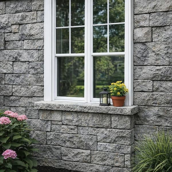 Evolve Stone River Clay Random Width Universal Sill Stone Veneer