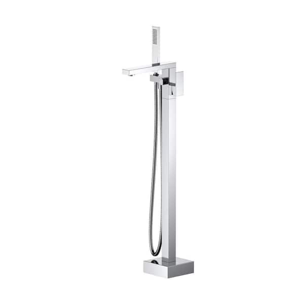 Cube 1 Handle 1-Spray Tub and Shower Faucet 5.5 GPM in Chrome Valve Not Included