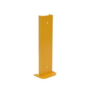 24 in. Narrow Yellow Steel Structural Rack Guard
