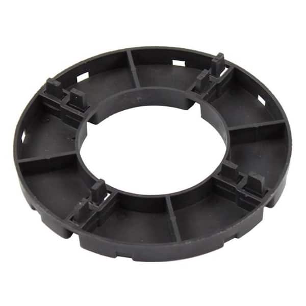 The Tile Doctor 914829-12 Fixed Plastic Pedestal .5" Base Plate for Tile and Paver Pedestal System (12-Pieces/Box)