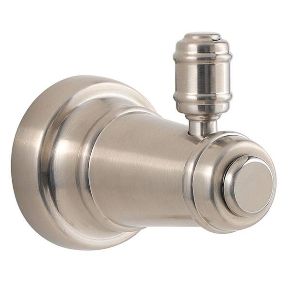 Pfister Ashfield Wall Mounted Single Robe Hook in Brushed Nickel