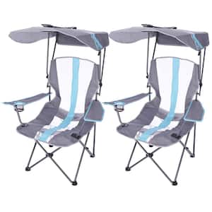 Premium Royal Blue Canopy Chair (2-Pack)