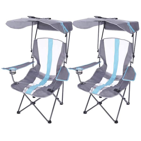 Kelsyus Premium Royal Blue Canopy Chair (2-Pack)