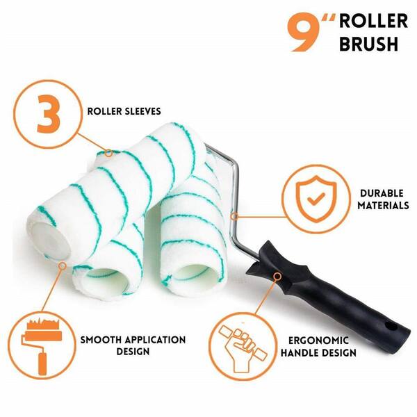 Draper 82554 - 38mm Angled Paint Brush - Red Box Tools