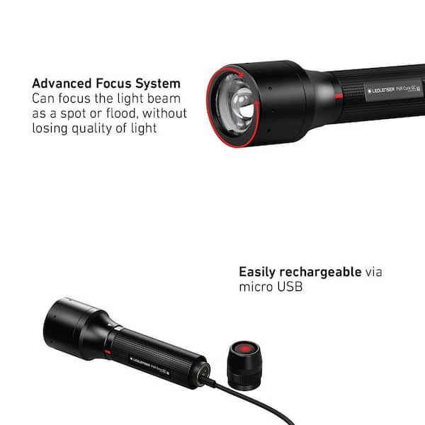 Ledlenser P3R Flashlight (140 Lumens | rechargeable)