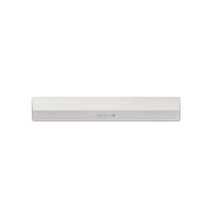 Breeze II 30 in. 400 CFM Convertible Under Cabinet Range Hood with LED Lights in White