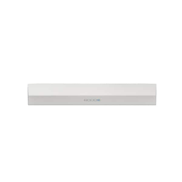 Zephyr Breeze II 30 in. 400 CFM Convertible Under Cabinet Range Hood with LED Lights in White
