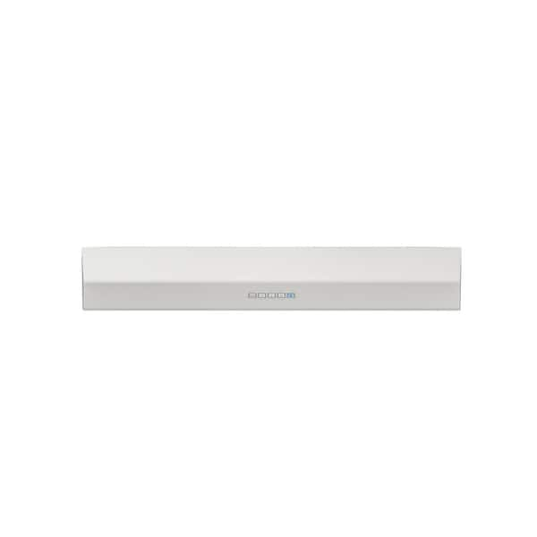 Zephyr Breeze II 36 in. 400 CFM Convertible Under Cabinet Range Hood with LED Lights in White