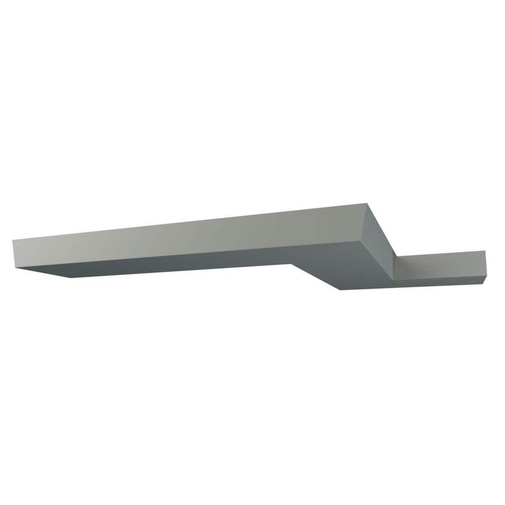Josie 94.5" Unfinished Polyurethane Crown Moulding