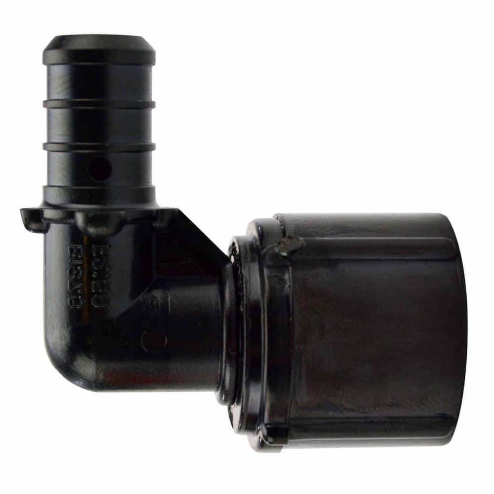 1/2 in. Plastic PEX-B Barb x Female Swivel 90-Degree Elbow (5-Pack) price history on PriceWatchPro