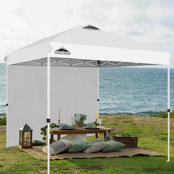 EAGLE PEAK 8 ft. x 8 ft. Straight Leg Instant Canopy Pop Up
