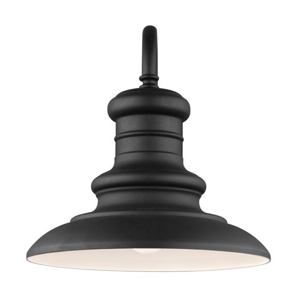 Generation Lighting Redding Station 15 in. 1-Light Textured Black