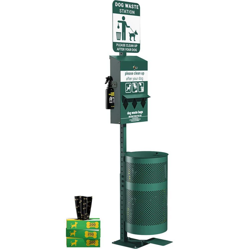 Green Pet Waste Station