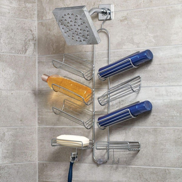 Adjustable Shower Caddy-Silver, Bath