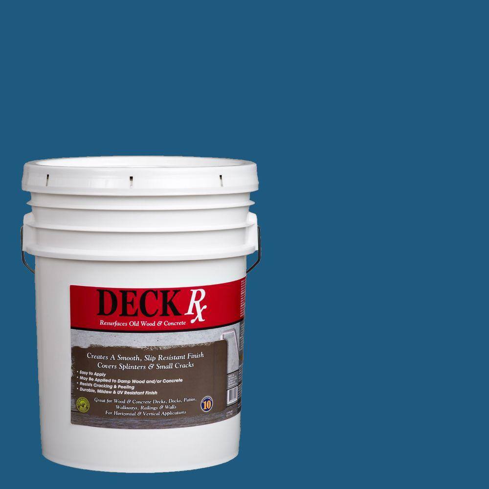 Deck Rx 5 gal. Blue Wood and Concrete Exterior Resurfacer