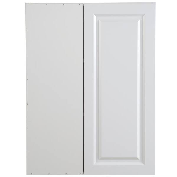 Hampton Bay Benton Assembled 27x36x12.5 in. Blind Wall Corner Cabinet ...