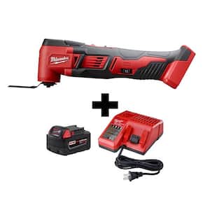 M18 18V Lithium-Ion Cordless Oscillating Multi-Tool W/ M18 Starter Kit W/ (1) 5.0Ah Battery and Charger