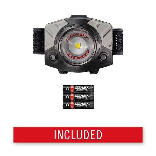 Coast FL86 840 Lumens Alkaline Dual Power LED Battery Powered