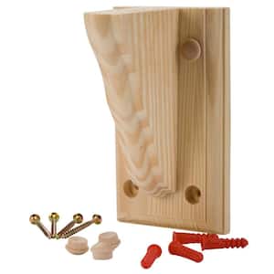 9-3/4 in. x 13 in. x 3/4 in. Pine Bracket