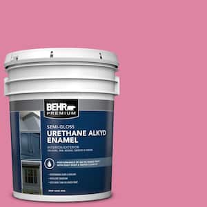 5 gal. Home Decorators Collection #HDC-MD-10A Sweet Chrysanthemum Urethane Alkyd Semi-Gloss Enamel Int/Ext Paint