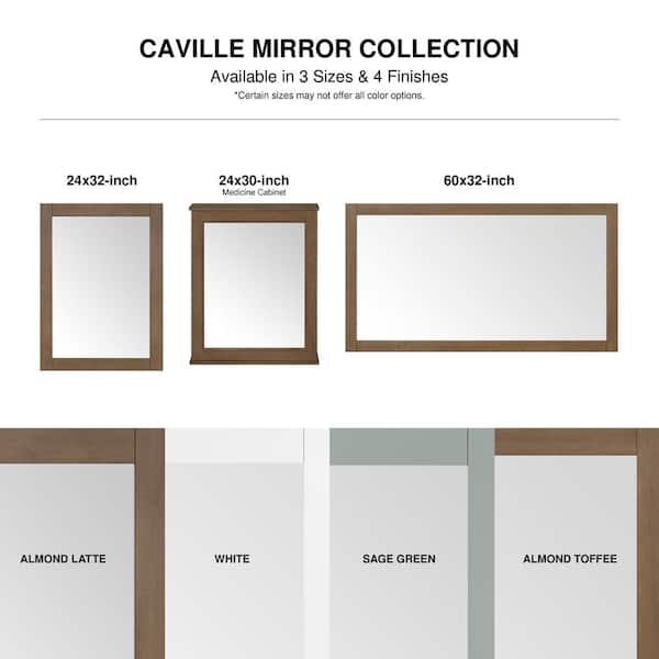 Home Decorators Collection Caville 24 in. W x 32 in. H Rectangular  