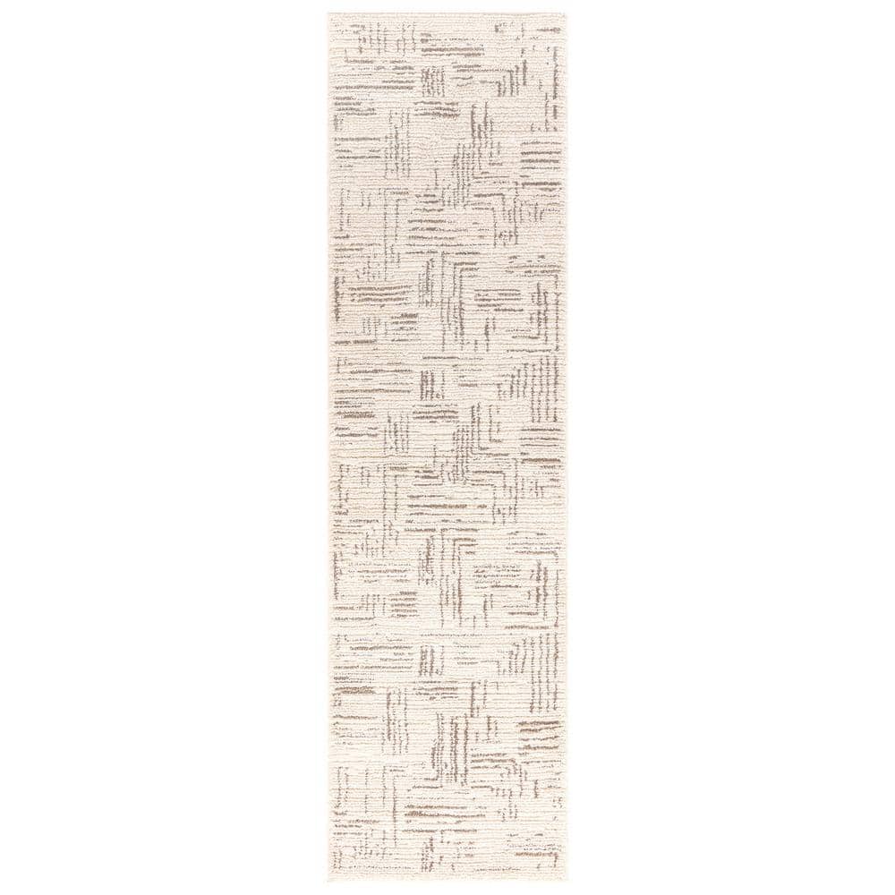 Urban Chic Ivory 3 ft. x 9 ft. Contemporary Runner Rug price history on PriceWatchPro