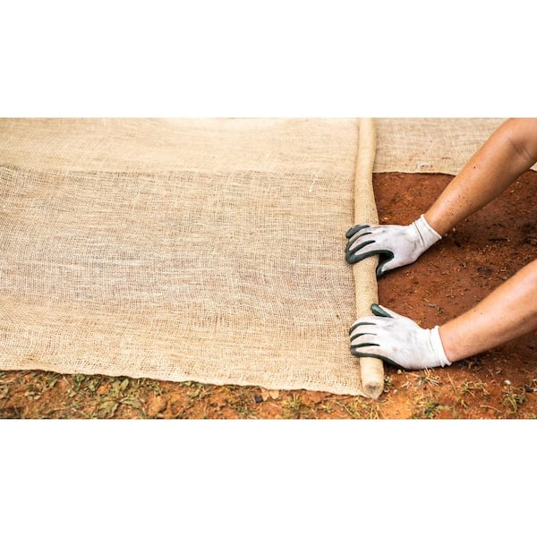 Natural Burlap Landscape Fabric 