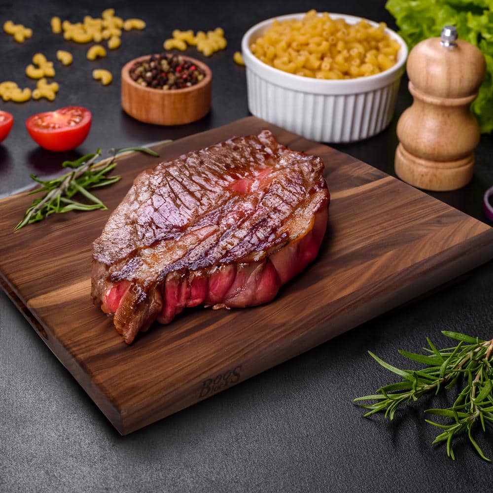John Boos Large Walnut Reversible Wood Cutting Board