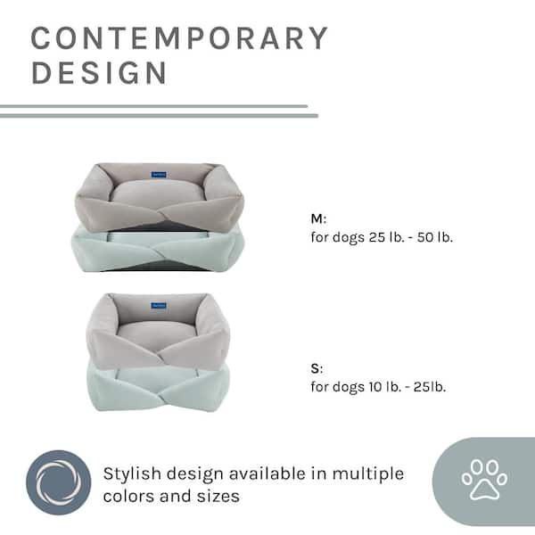 Sam's Pets - Ellie Small Gray Dog Bed