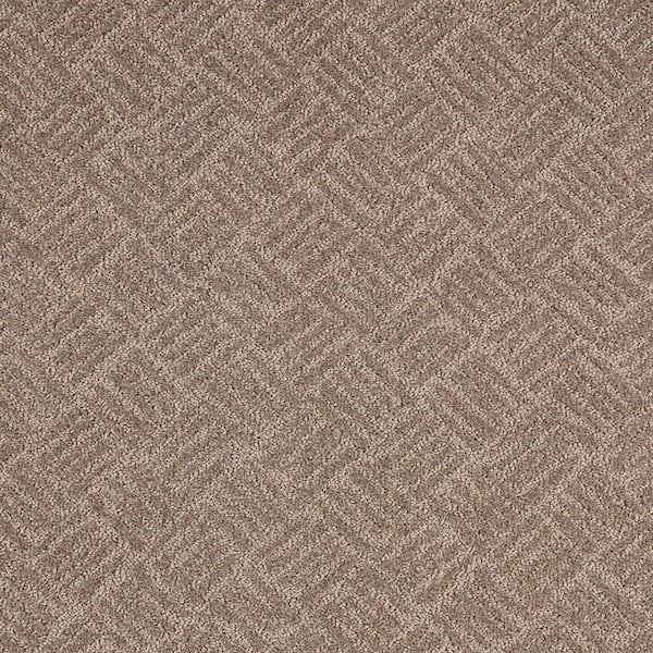 Lifeproof with Petproof Technology Embers Aloft Sweet Reflection Beige 39 oz. Triexta Pattern Installed Carpet