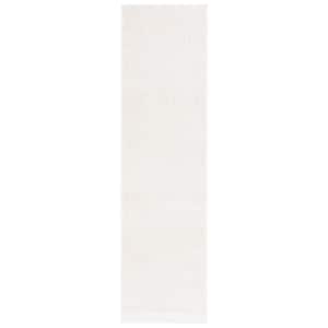 Melody Ivory/Beige 2 ft. x 8 ft. Abstract Diamond Runner Rug