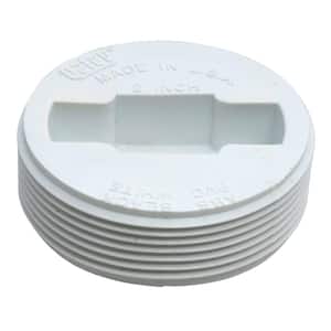 2 in. PVC Recessed Replacement Cleanout Plug
