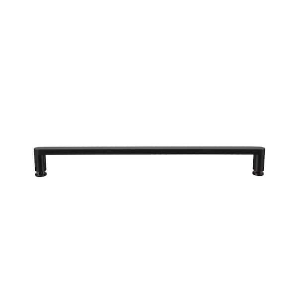 Zeafive 21 in. W x 2.75 in. H Frameless Shower Door Handle Soft-Close Double Sliding in Matte Black