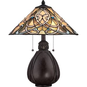 India 19.5 in. Imperial Bronze Table Lamp