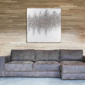 "Golden Dust" Textured Metallic Hand Painted by Martin Edwards Abstract Canvas Wall Art