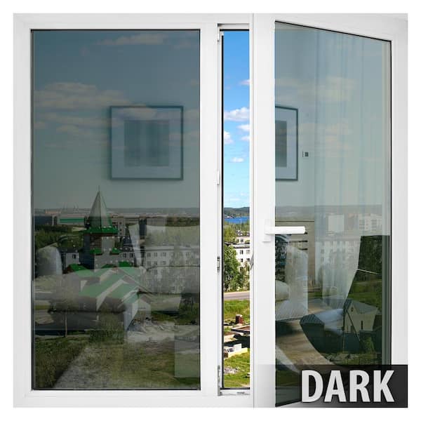 BuyDecorativeFilm 30 in. x 100 ft. RPRGY Premium One Way Mirror Heat  Control and Daytime Privacy Silver/Gray Window Film RPRGY-X-30100 - The  Home Depot