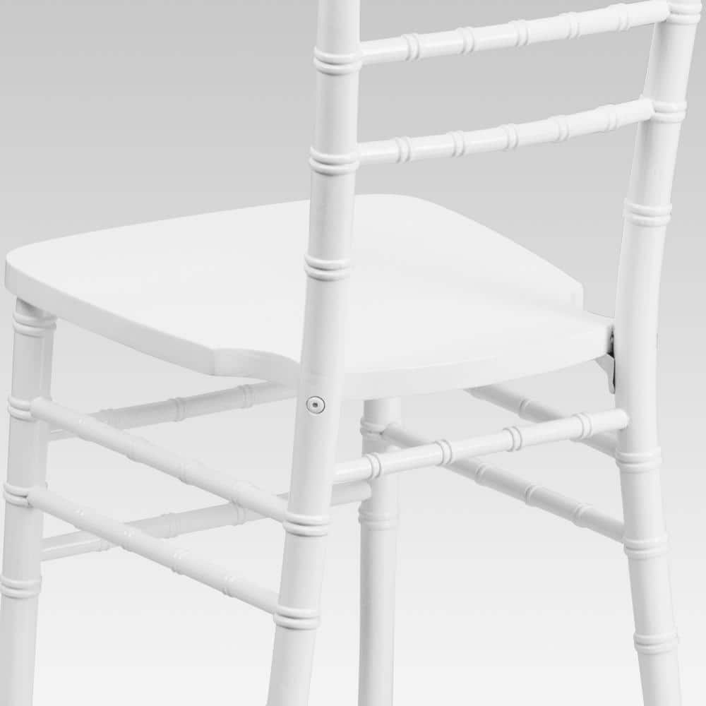 Elegant White Wood Chiavari Banquet Chair