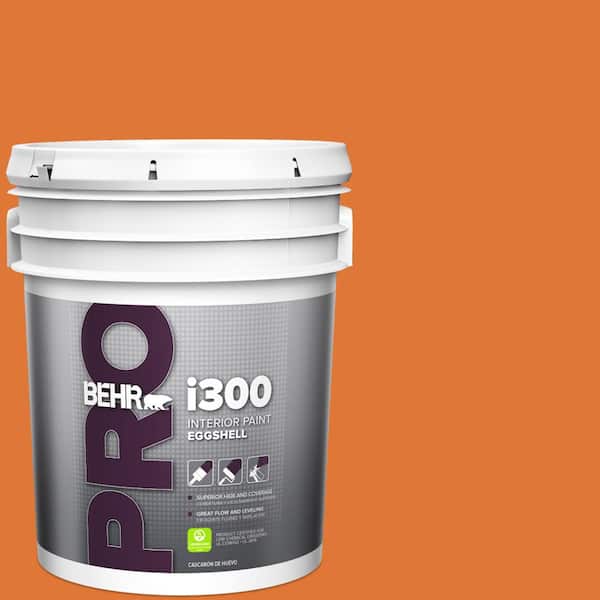 BEHR PRO 5 gal. #240B-7 Carrot Stick Eggshell Interior Paint