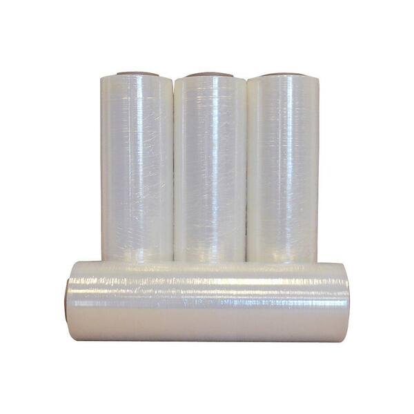 Pratt Retail Specialties 18 in. x 2000 ft. 60 Gauge Stretch Wrap (4-Pack)