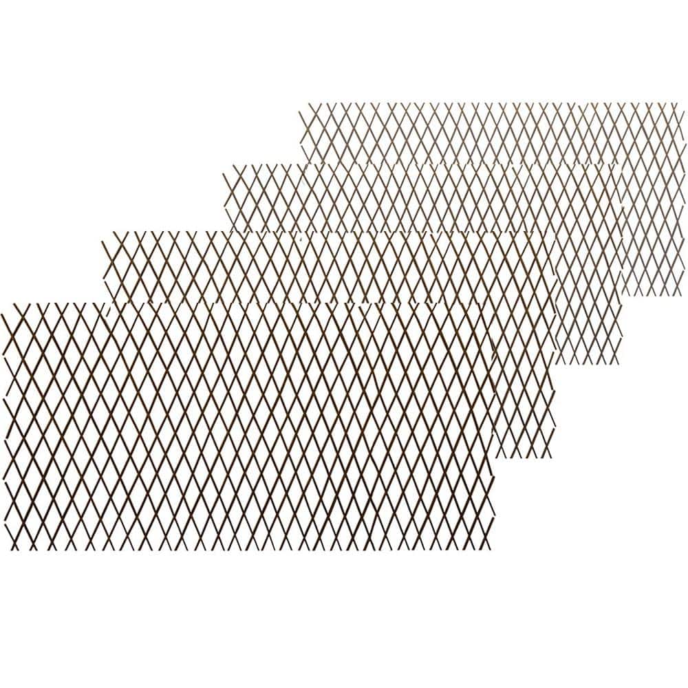 1.83 ft. x 10 ft. Pressure Treated Willow Lattice, Fence for Climbing Plant